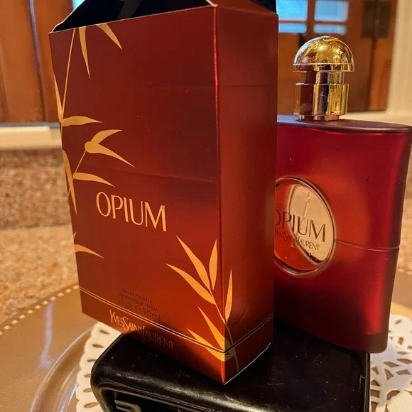 Empty Yves Saint Laurent Opium Bottle/Box - Picture 4 of 7